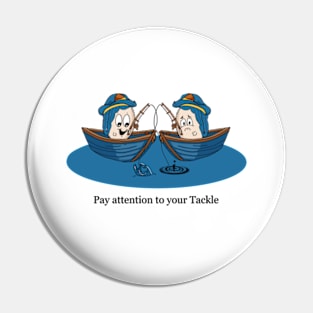 Tackle : Testicular Cancer Awareness Pin