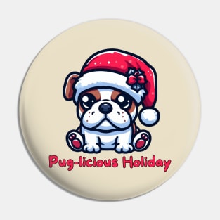 Merry Pugmas Pin