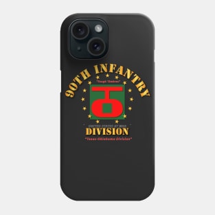 90th Infantry Division - Tough Ombres Phone Case