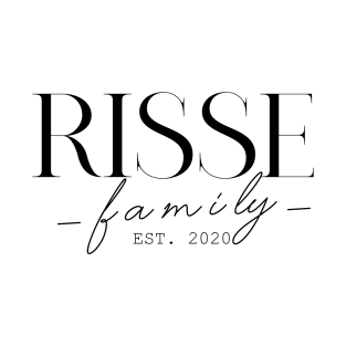 Risse Family EST. 2020, Surname, Risse T-Shirt