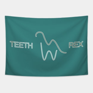 Teeth Rex Tapestry