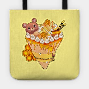 Honey Bear Crepe Tote