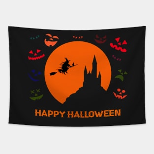 HAPPY HALLOWEEN Tapestry