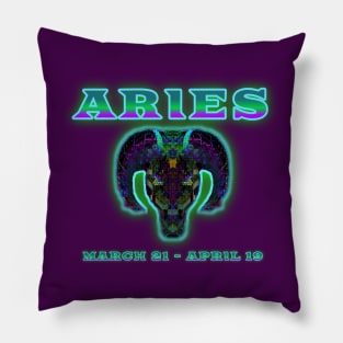 Aries 4b Mulberry Pillow