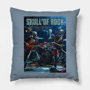 Skull of Rock Pillow