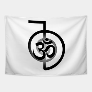 Cho-Ku-Rei and Om symbols Version 2 Tapestry