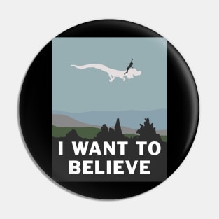 I Want to Believe (in Falkor) Pin