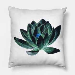 dark lily Pillow