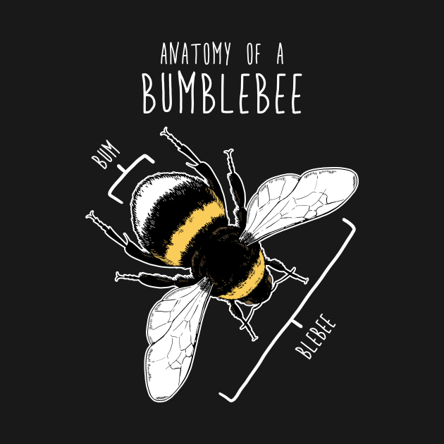 Bumblebee Anatomy by Psitta