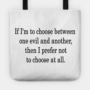 The witcher quote Tote