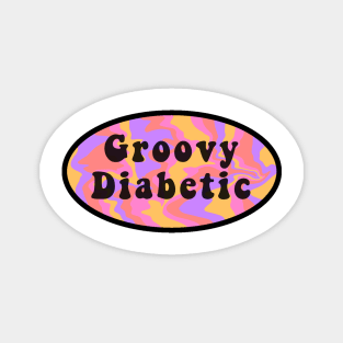 Groovy Diabetic Magnet