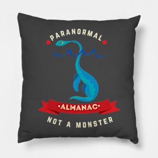 not a monster banner Pillow