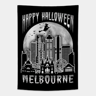 Happy Halloween Melbourne Australia Tapestry