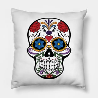 Dia De Los Muertos Day of the Dead Sugar Skull Gifts Pillow