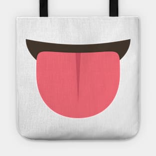 tongue out Tote