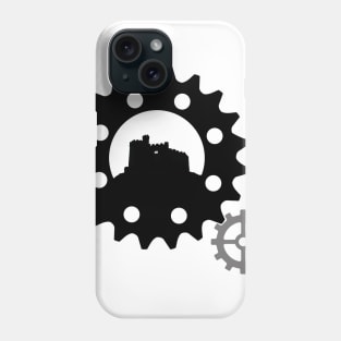 Steam Punk 'The Builders' Cog and Castle Design Phone Case