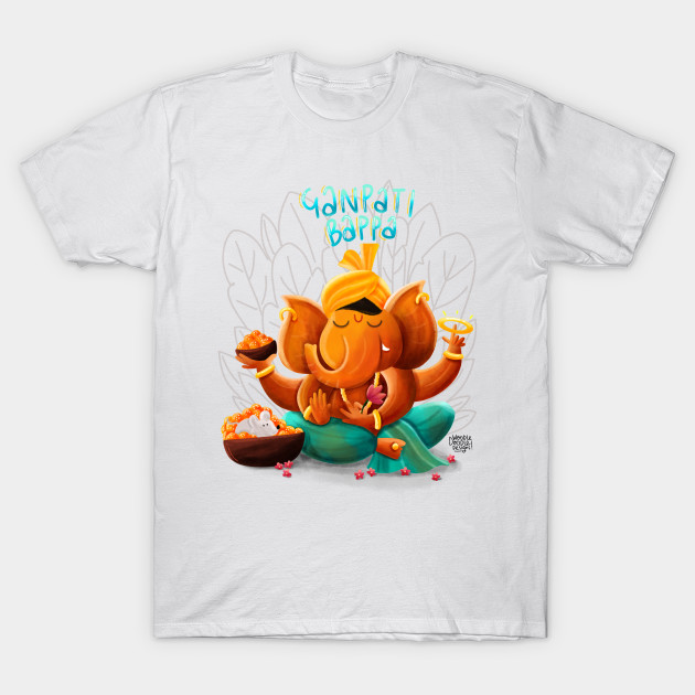 ganesh print t shirt