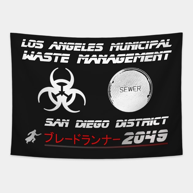 Blade Runner 2049 Los Angeles Dump Tapestry by specialdelivery