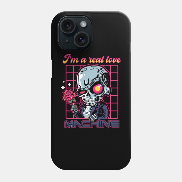 Love Machine v2 Phone Case by demonigote