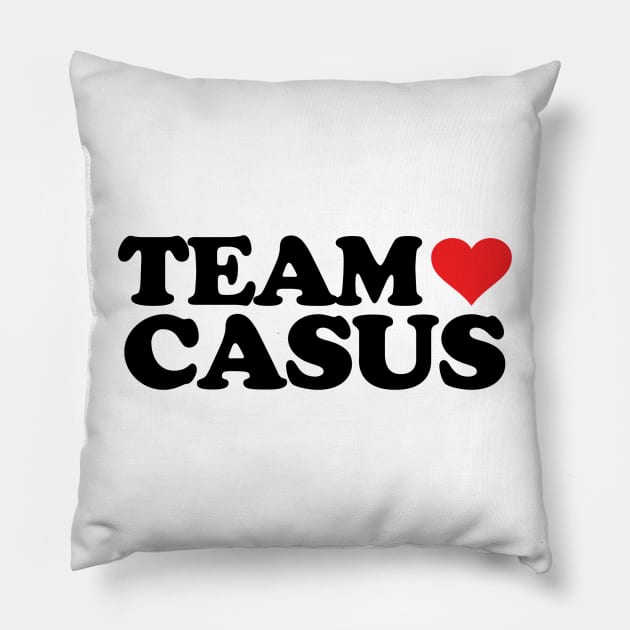 Team Casus Pillow by GZM Podcasts