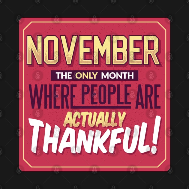 November Quote by madeinchorley