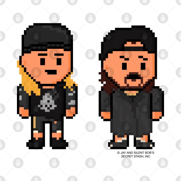 Crave Not These Things in 1995 Pixel Jay and Silent Bob by gkillerb