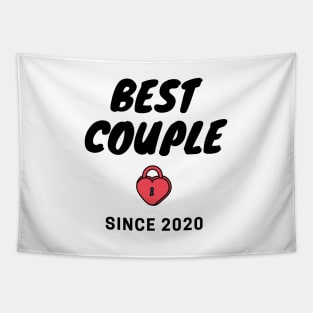 Best Couple Since 2020 - Couples Matching Valentine's Day - Anniversary Tapestry