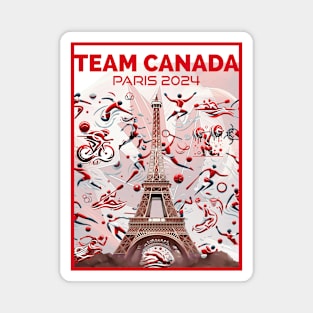 Team Canada - Paris 2024 Magnet