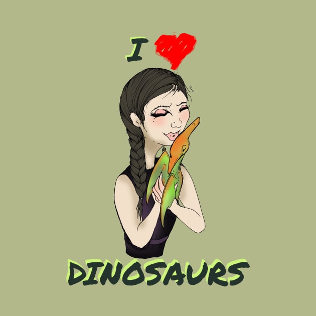 I Love Dinosaurs by Perryology101