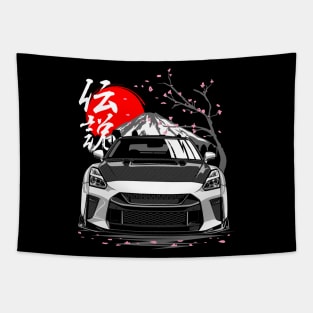 R35 GTR Skyline Japanese JDM Tuning Car Tapestry