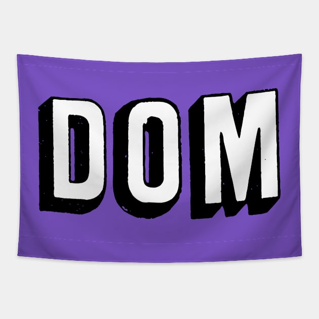 Dom (purple) Tapestry by JasonLloyd