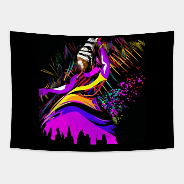 Dance Tapestry by 7 Gold Iron Media
