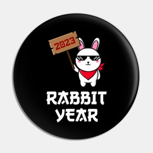 RABBIT YEAR 2023 - CHINEESE NEW YEAR Pin