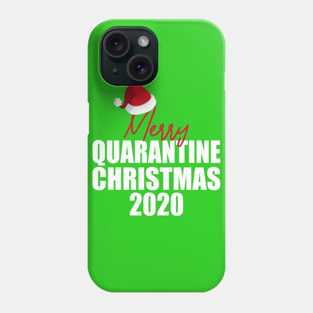 Merry Quarantine Christmas 2020 Phone Case by The store of civilizations