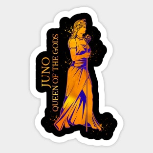 Hera, the Queen of all the Gods Sticker for Sale by nzanzuh