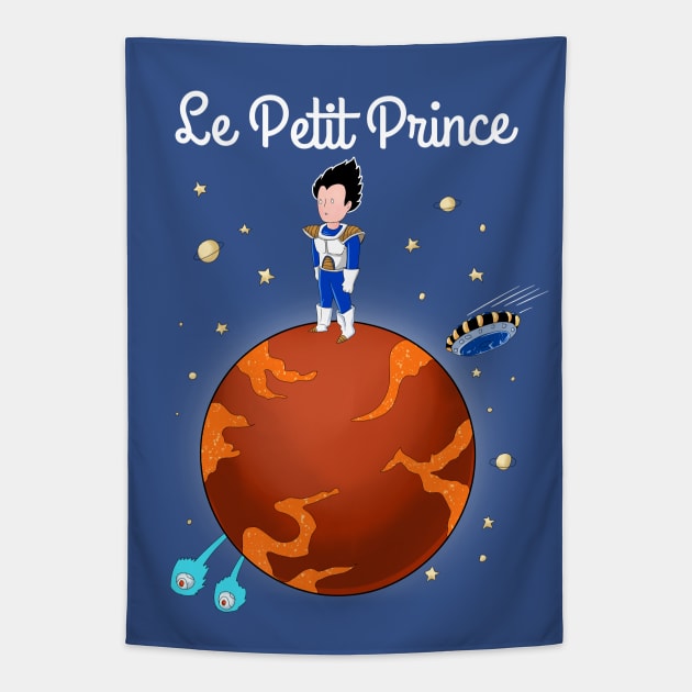 Vegeta Le petit prince Tapestry by OniSide