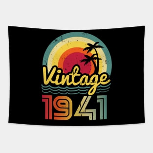 Vintage 1941 Made in 1941 82th birthday 82 years old Gift Tapestry