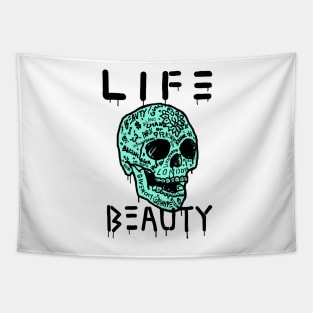 " Life is full of pain, but It's Beauty!! " Tapestry