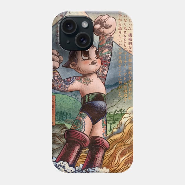 The Mighty Atom Phone Case by ChetArt