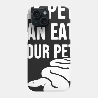 Funny Ball Python Snake Design Phone Case