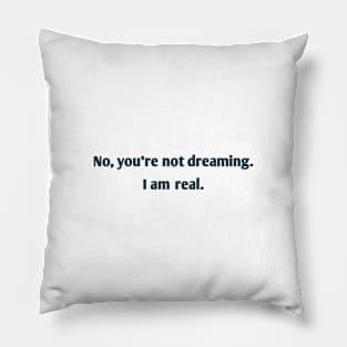 You're not dreaming. Pillow