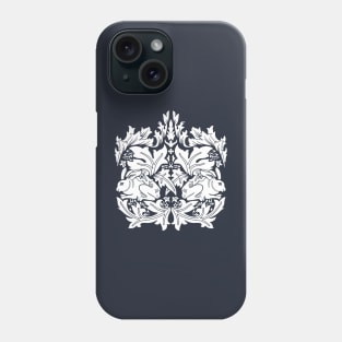 William Morris Brer Rabbit White Phone Case