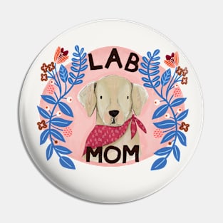 Yellow Labrador Retriever_Lab Mom Pin