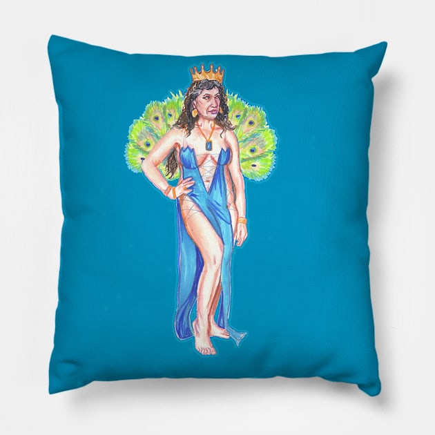 Hera of "Aphrodite's Love Myths" Pillow by Aphrodite's Love Shoppe