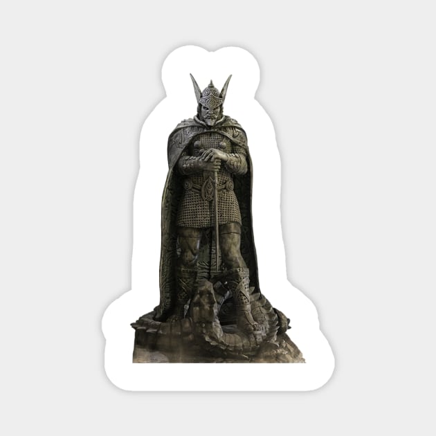 Elder Scrolls Talos Magnet by gruntcooker