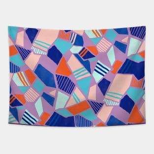 Purple Matisse Geometry Tapestry