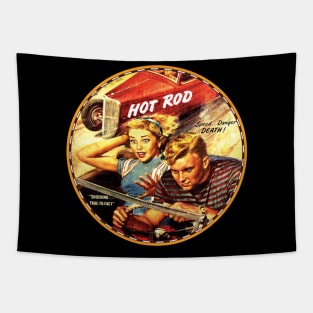 Hotrod life Tapestry