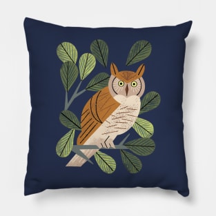 Perching Owl Pillow