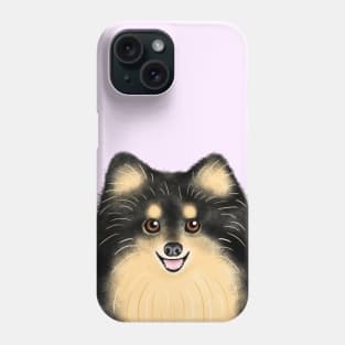 Black and Tan Pomsky Phone Case