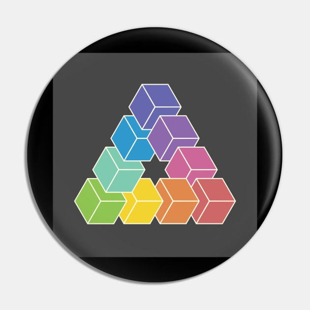 Penrose Spectra - art print Pin by FirstPlanetDesigns
